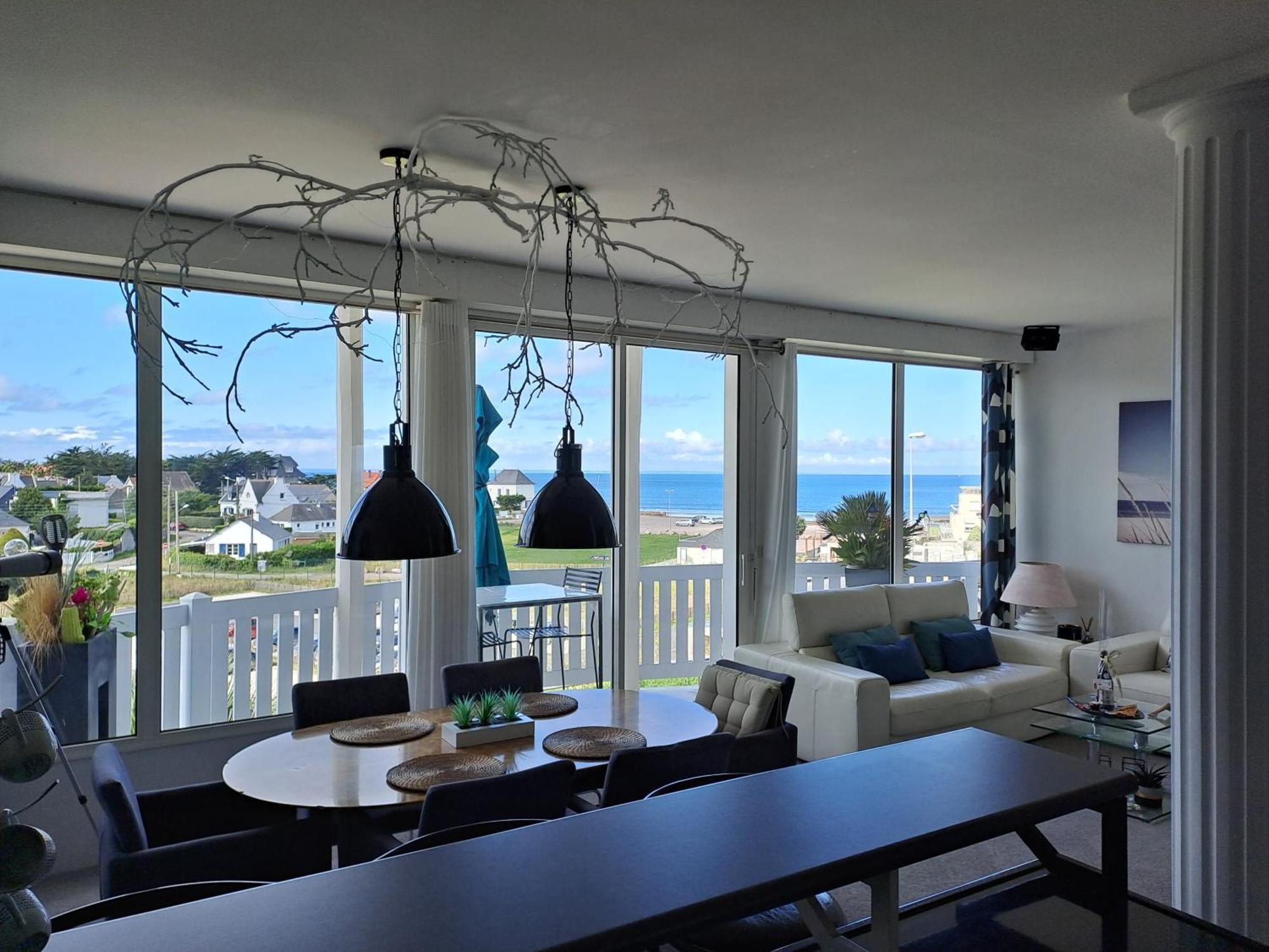 Grand Loft De 60M2 Tres Lumineux Tres Belle Vue Sur Mer Erquy Exteriör bild