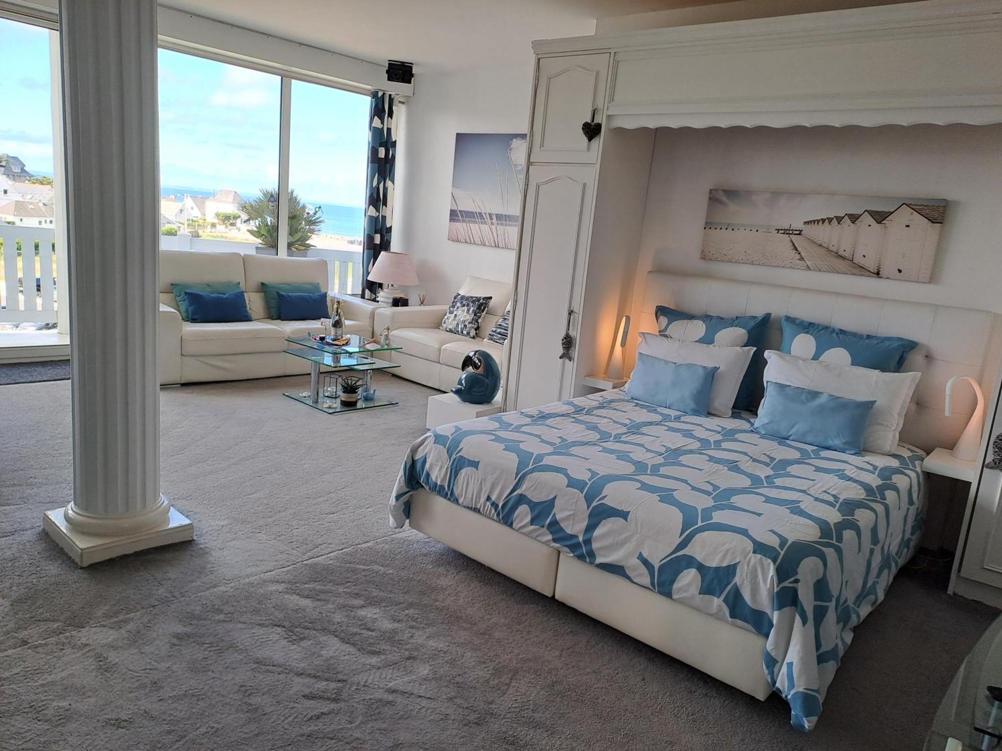 Grand Loft De 60M2 Tres Lumineux Tres Belle Vue Sur Mer Erquy Exteriör bild